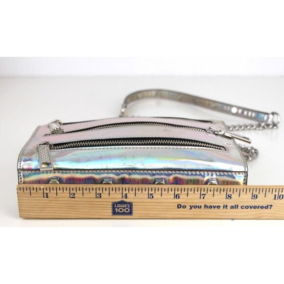 Rebecca Minkoff Silver Crossbody Bag - Picture 14 of 16